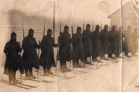 Остров Кильдин. лыжники-чемпионы, 1940 г.
