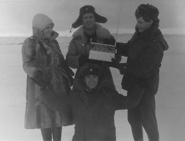 Остров Кильдин. Борис Комаров с друзьями, 1978